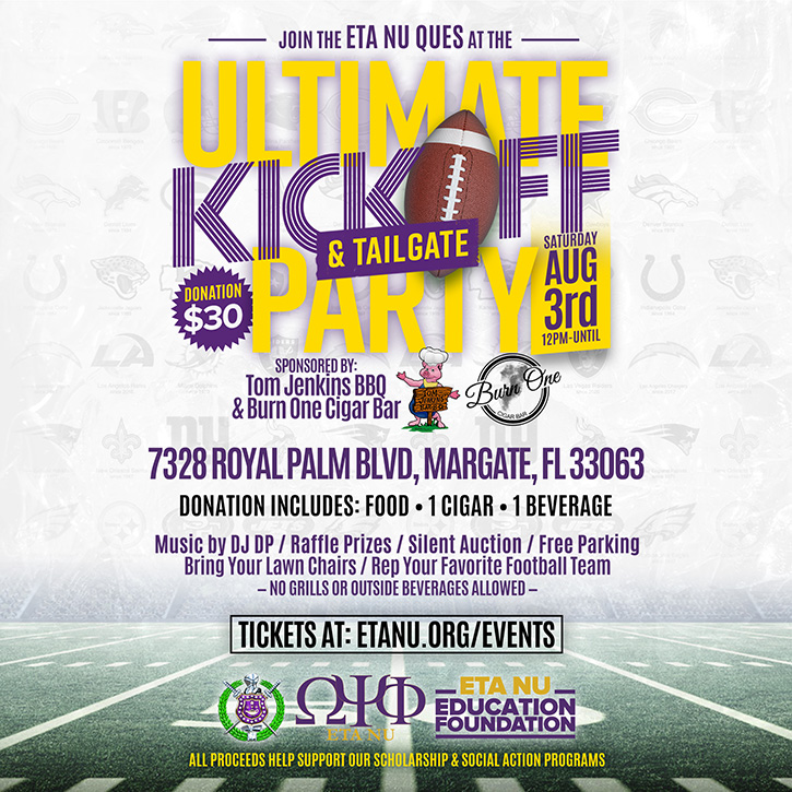 The Ultimate Kickoff & Tailgate Party