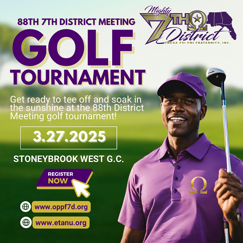 88th Annual Seventh District Meeting - Golf Tournament