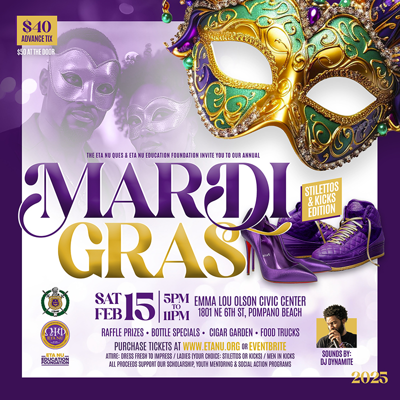 Eta Nu - Mardi Gras 2025: Stilettos & Kicks Edition